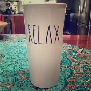 Rae Dunn Relax Travel Mug